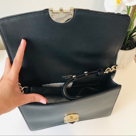 Kate Spade Neve Ocelot Medium convertible Bag NWT - Picture 7 of 8